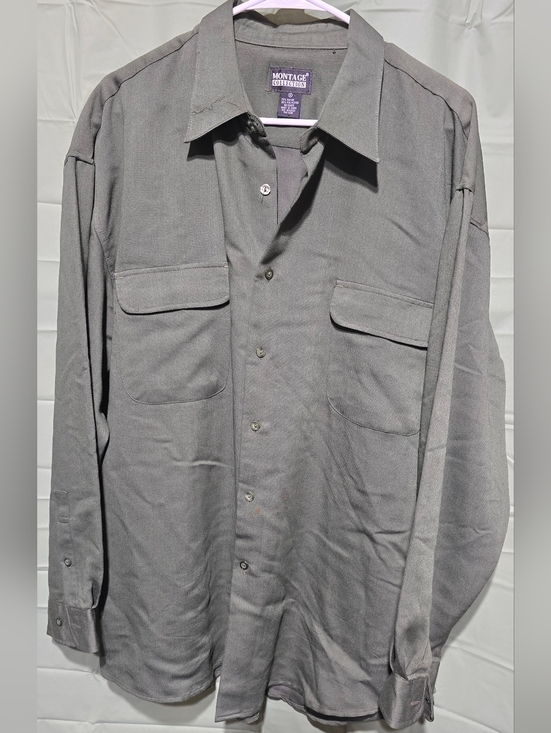 Montage Collection Other - Montage Collection Green Button-Down Shirt